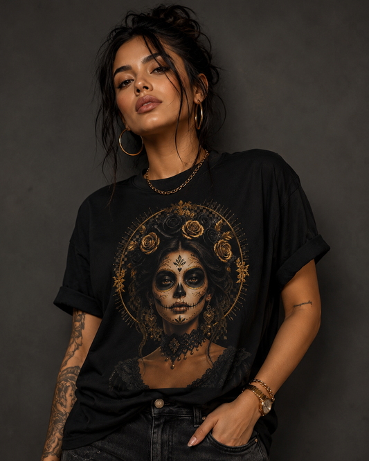 Caterina Noir Gold