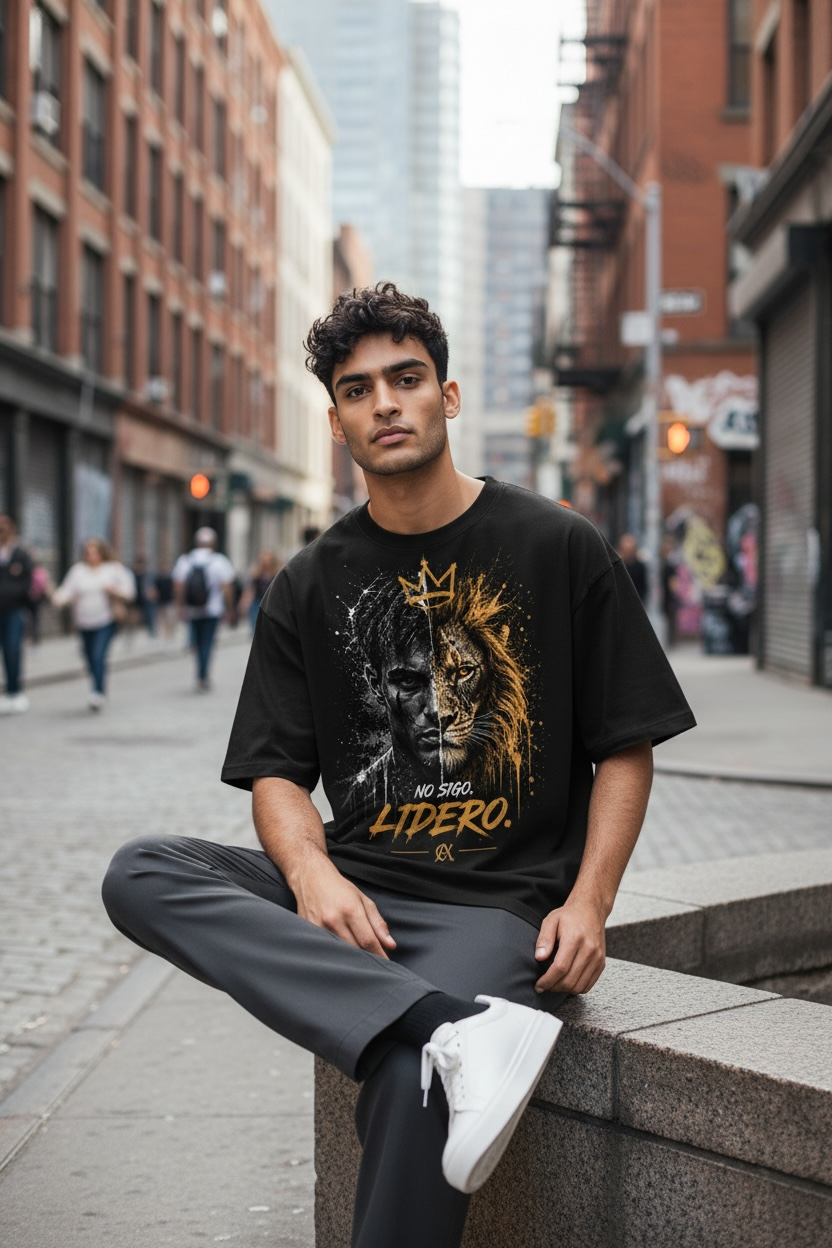 Camiseta ALFA – No sigo, lidero